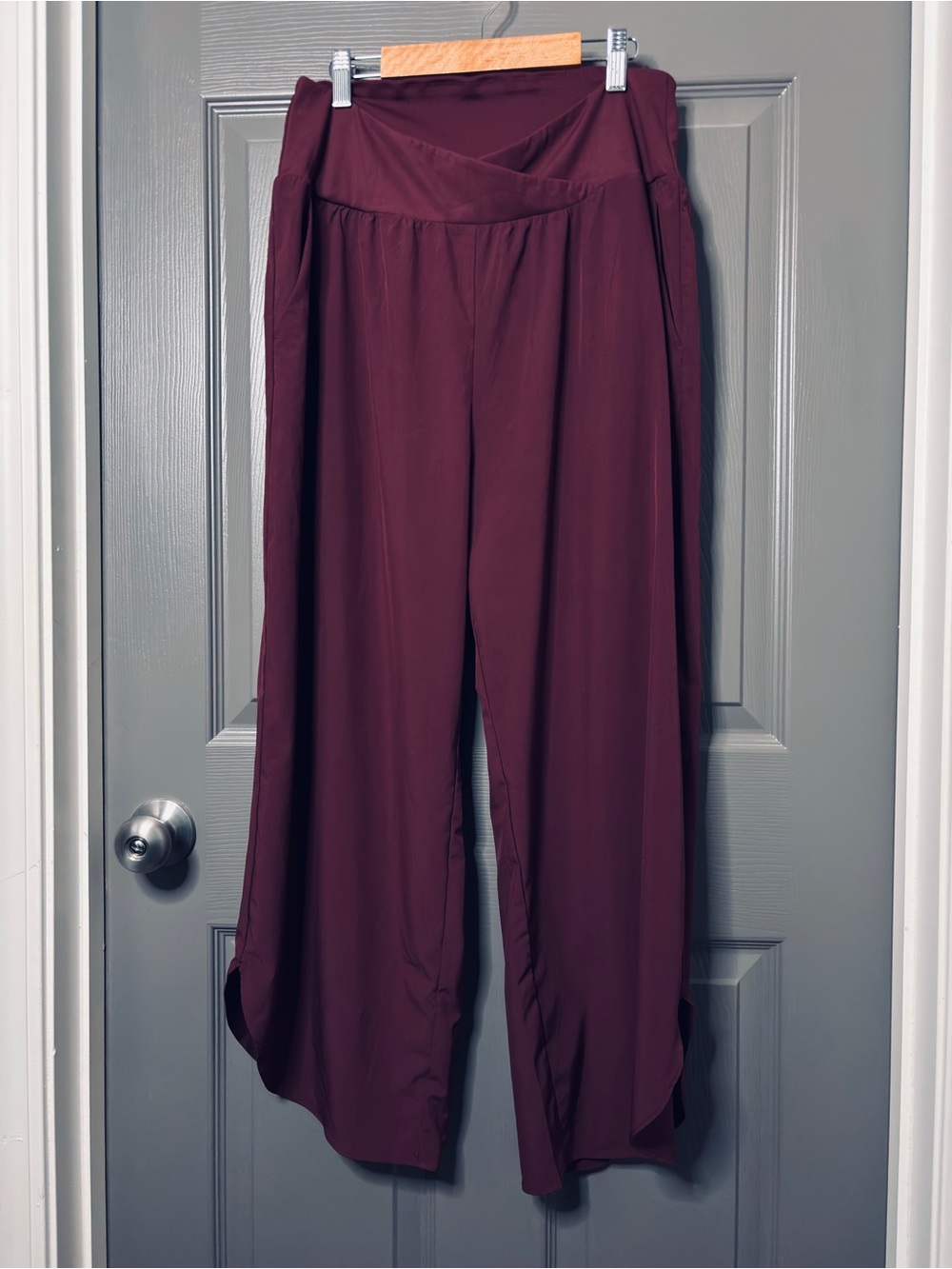 HALARA New Breezeful High Waist Crossover Resort Pants Size L - Picture 3 of 7